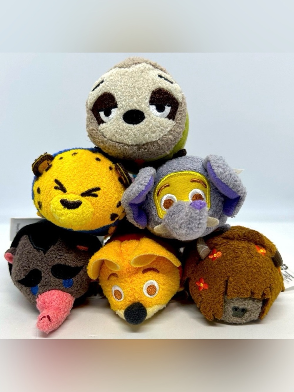 Disney Zootopia Mini Tsum Tsum Set of 6, NWT.
